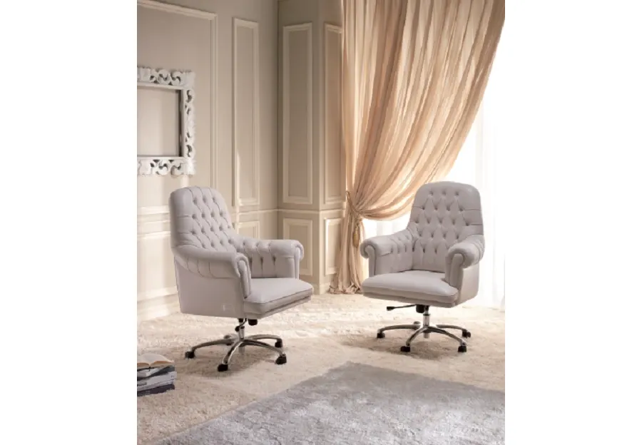obrazek 1 Skórzany fotel chesterfield