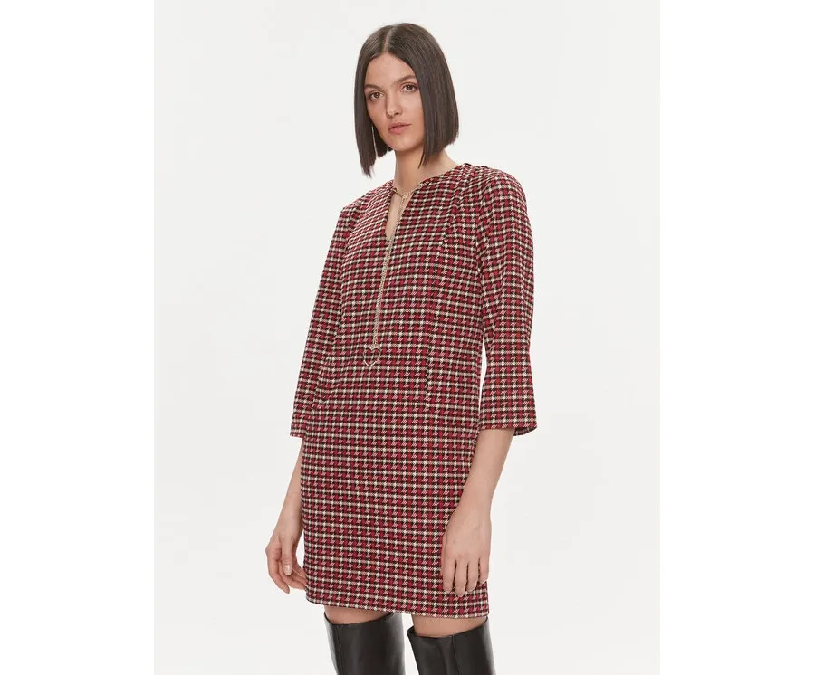 obrazek 1 Liu Jo Sukienka codzienna MF3413 J4050 Czerwony Regular Fit