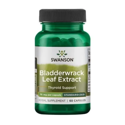 Zdjęcie Swanson Bladderwrack Morszczyn Pęcherzykowaty Extract Kapsułki 75 mg Kapsułki