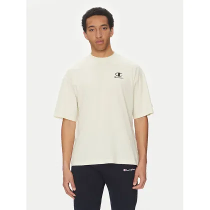 Zdjęcie Champion T-Shirt 221257 Écru Regular Fit