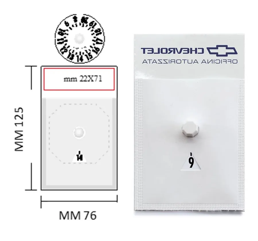 obrazek 2 Mini tarcza parkingowa z opcją personalizowania dla przedsiębiorstw