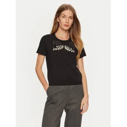 Zdjęcie ViCOLO T-Shirt RS0042 Czarny Regular Fit