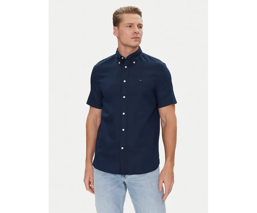 obrazek 1 Tommy Hilfiger Koszula MW0MW40703 Granatowy Regular Fit