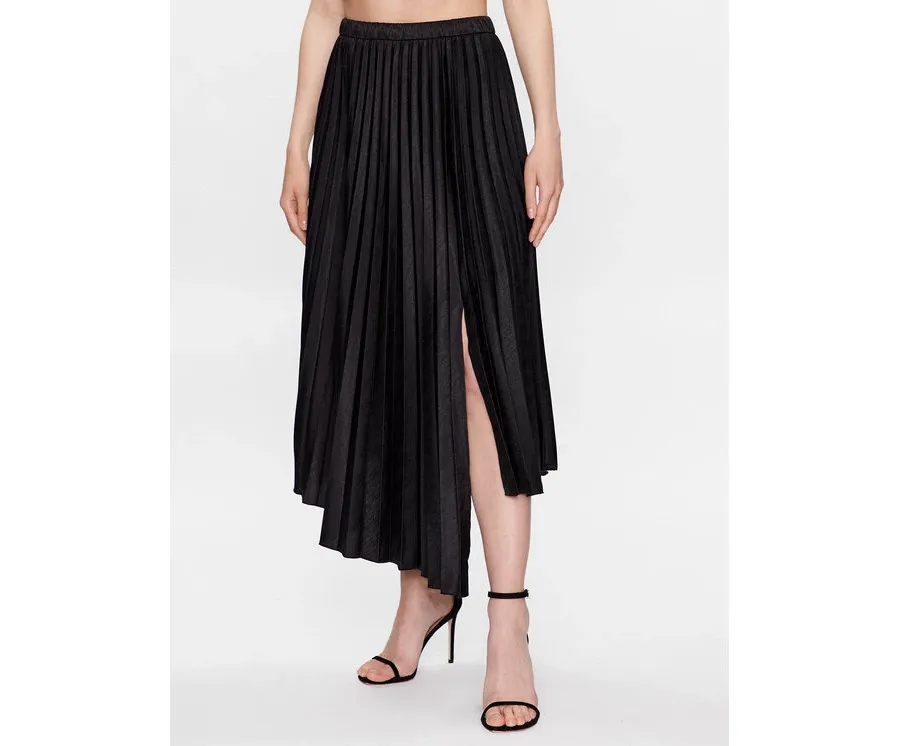 obrazek 1 DKNY Spódnica plisowana P3ANTQBW Czarny Regular Fit