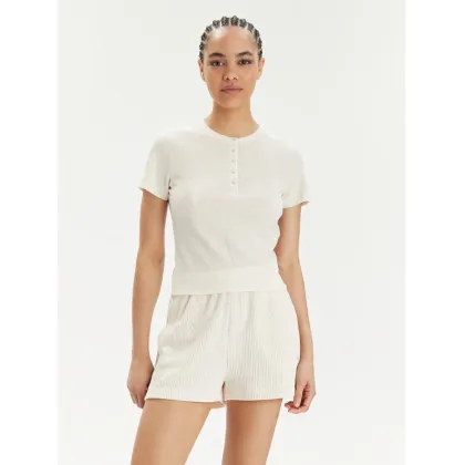 Zdjęcie Champion T-Shirt E10013 Beżowy Regular Fit