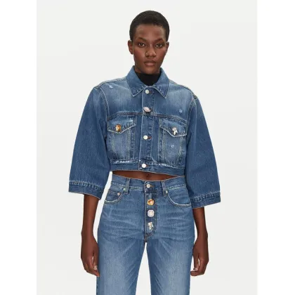 Zdjęcie ViCOLO Kurtka jeansowa DD5216 Granatowy Regular Fit