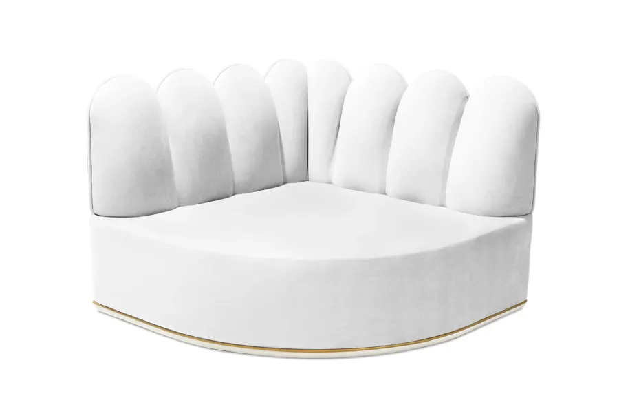 obrazek 1 Ekskluzywna biała sofa dla dzieci