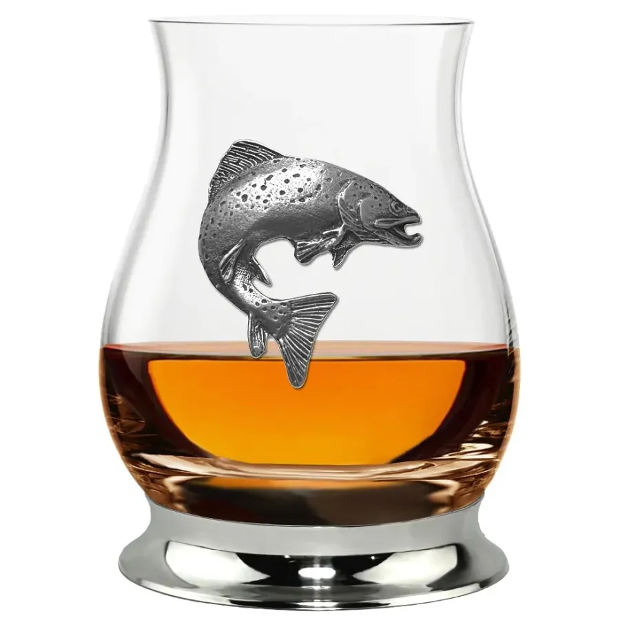 obrazek 1 Szklanka do whisky dla miłośników wędkarstwa