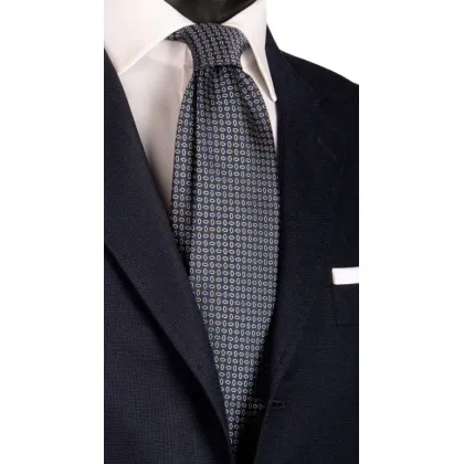 Zdjęcie Unikatowy męski krawat z jedwabiu