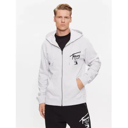 Zdjęcie Tommy Jeans Bluza Spray Print DM0DM17793 Szary Regular Fit