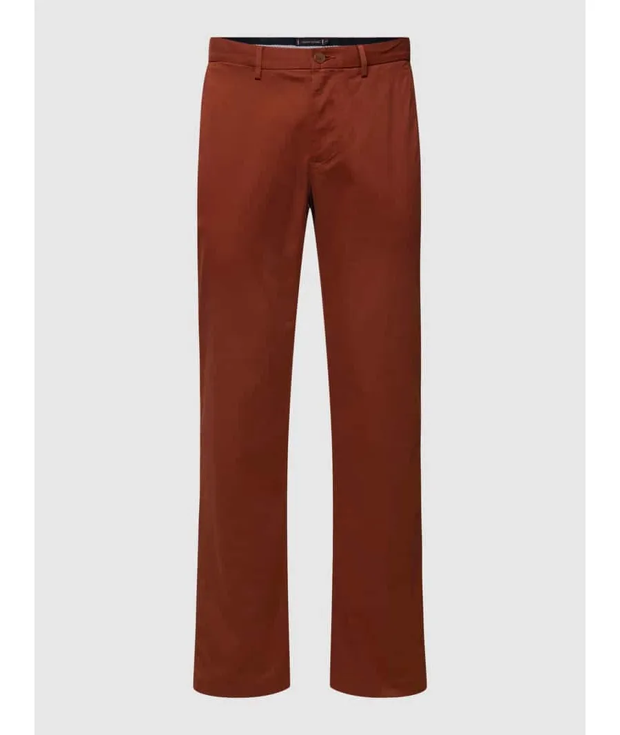 obrazek 1 Chinosy z detalem z logo model ‘DENTON CHINO’