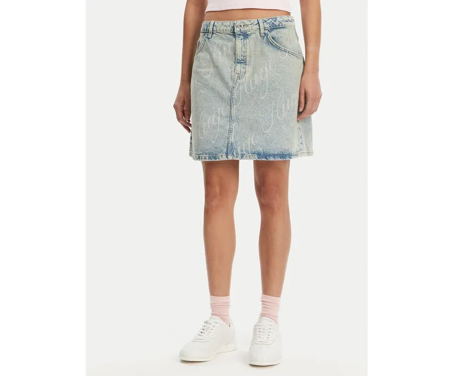 obrazek 1 HUGO Spódnica jeansowa Gami 50534755 Niebieski Regular Fit