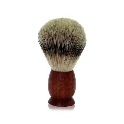 Zdjęcie Golddachs Cedar Wood Badger Plucked Hair Pędzel do golenia 1 szt.