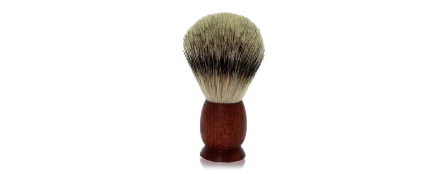 obrazek 1 Golddachs Cedar Wood Badger Plucked Hair Pędzel do golenia 1 szt.