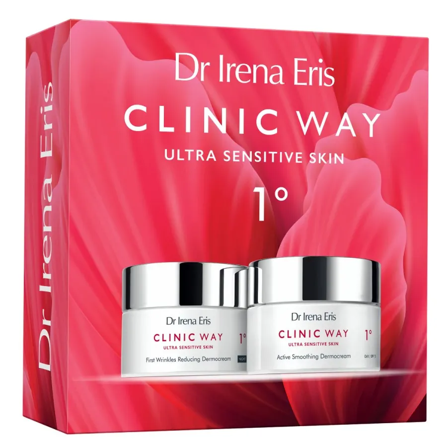 obrazek 1 Dr Irena Eris Clinic Way 1° Zestaw kosmetyków anti-aging do skóry wrażliwej