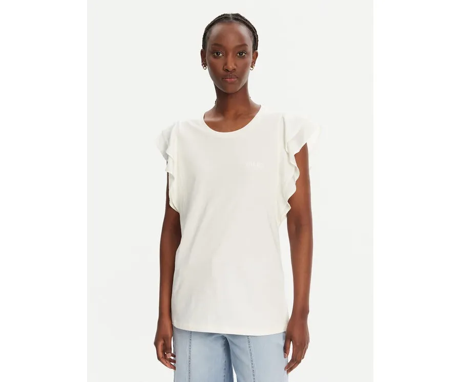 obrazek 1 Liu Jo Sport T-Shirt TA5178 J5904 Biały Regular Fit