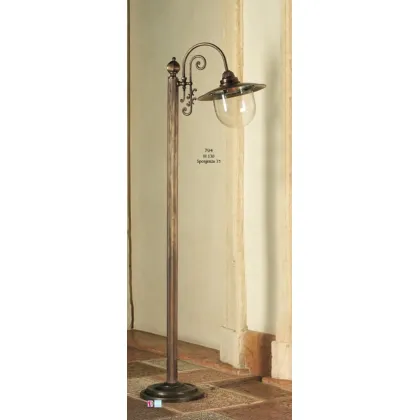 Zdjęcie Stylowa lampa podłogowa w stylu rustykalnym – Il Paralume Marina