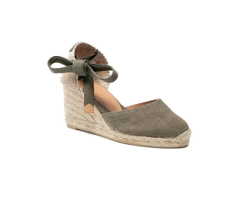 obrazek 1 Castañer Espadryle Carina/6/002 21644-414 Zielony
