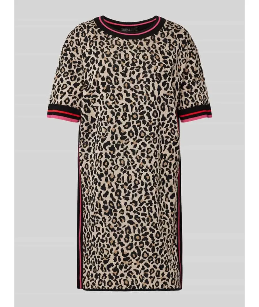 obrazek 1 Sukienka mini z okrągłym dekoltem