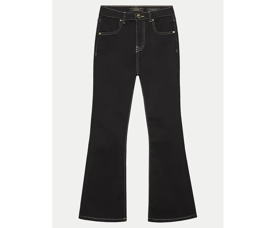 obrazek 1 Guess Jeansy J5RA06 D4KC0 Czarny Regular Fit