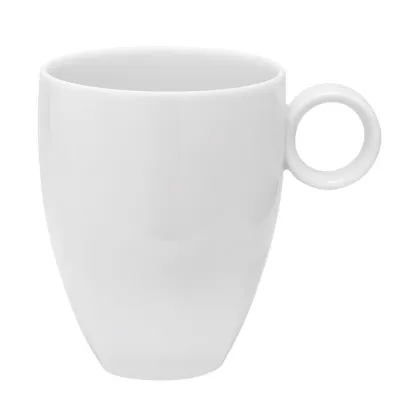 Picture White classic Carré White mug - 4 pieces - Vista Alegre