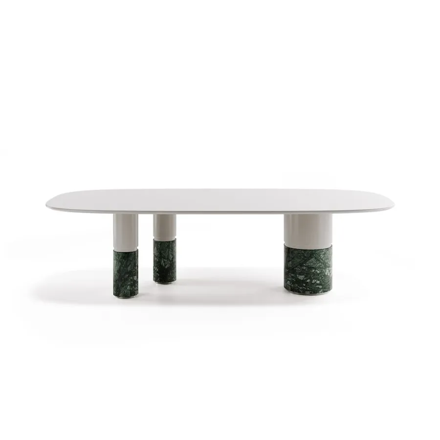 obrazek 4 Włoski modernistyczny stół owalny - do jadalni