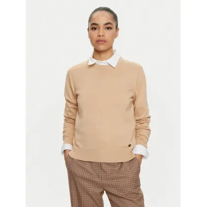 Zdjęcie U.S. Polo Assn. Sweter WUP0394 Beżowy Regular Fit