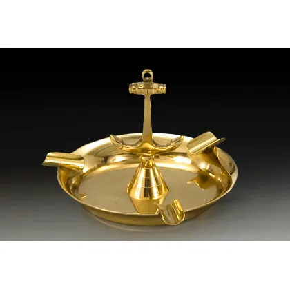 Picture Round ashtray - anchor