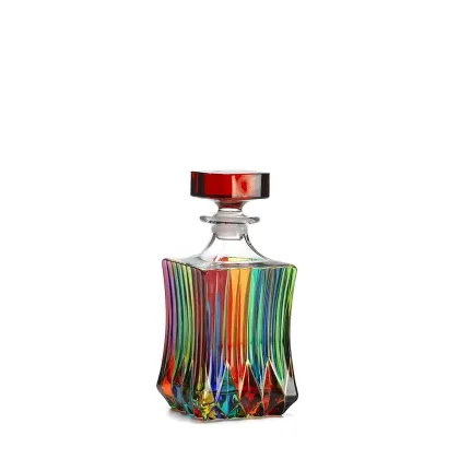 Zdjęcie Kolorowa włoska karafka do alkoholu (750 ml)