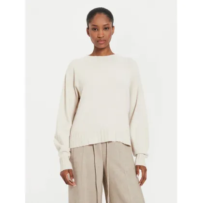 Zdjęcie Kontatto Sweter 3M0139 Beżowy Regular Fit