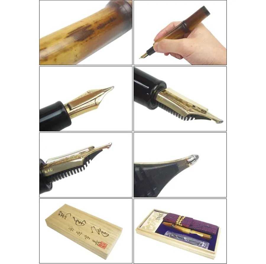 obrazek 2 Sailor Edycja Specjalna Bamboo Susutake Pióro Wieczne Naginata-Togi
