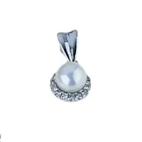 Picture Women's pendant with a 5mm pearl.