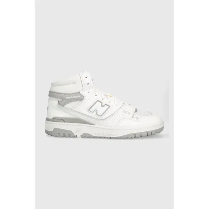 Zdjęcie New Balance sneakersy skórzane BB650RVW kolor biały