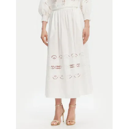 Zdjęcie Liu Jo Spódnica midi WA5258 T4853 Biały Regular Fit