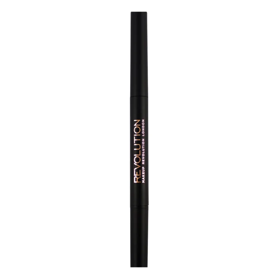 obrazek 1 MAKEUP REVOLUTION Duo Brow Definer Pencil Kredka do brwi Light Brown 0,3g MR Light Brown 0.2 g MakeUp Revolution