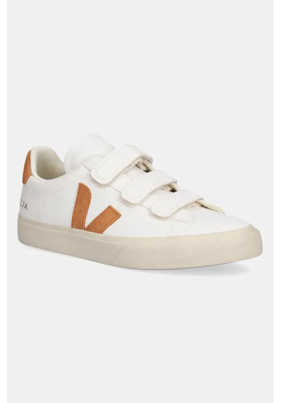 obrazek 1 Veja sneakersy skórzane Recife Logo damskie kolor biały RC0503885A