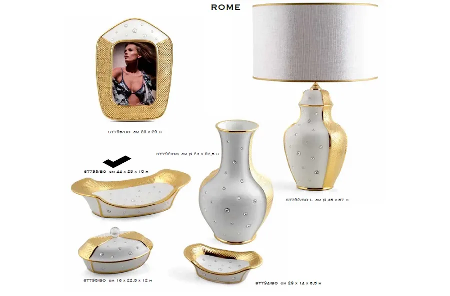 obrazek 1 Ceramiczna patera we włoskim stylu - Bruno Costenaro