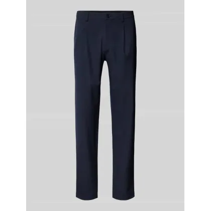 Zdjęcie Spodnie do garnituru zapinane na guzik i zamek błyskawiczny model ‘Kian’