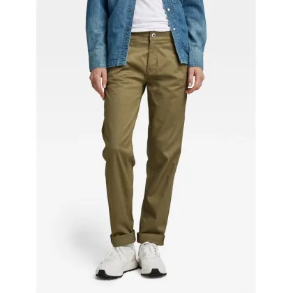 Zdjęcie G-Star Raw Chinosy D22539-C072-B212 Zielony Boyfriend Fit