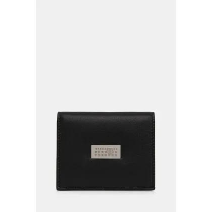 Zdjęcie MM6 Maison Margiela portfel skórzany kolor czarny SA5UI0015.P7258