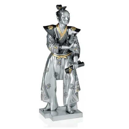 Zdjęcie Statuetka dekoracyjna - japoński samuraj