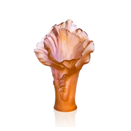 Zdjęcie Prestiżowy duży wazon o roślinnym kształcie – marka Daum