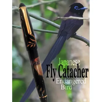 Zdjęcie Sailor Kolekcja Birds Pióro Wieczne Japanese Paradise Flycatcher