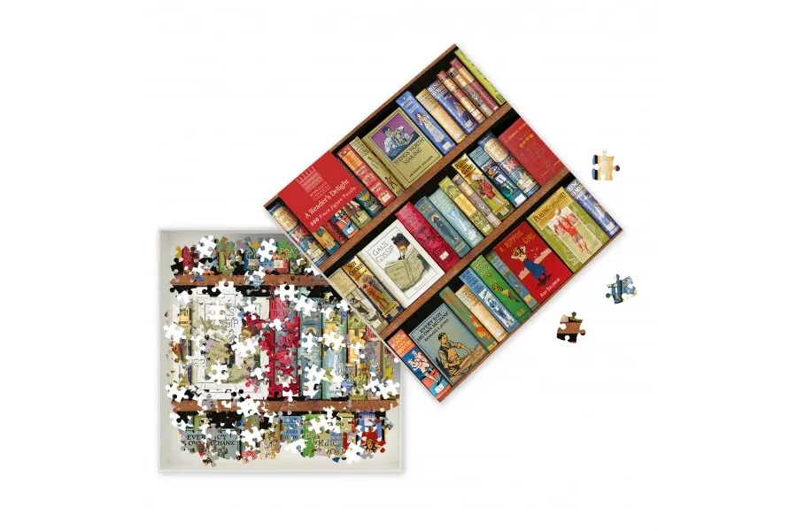 obrazek 2 Puzzle dla dorosłych Bodleian Libraries: Rozkosz Czytelnika - Flame Tree Publishing