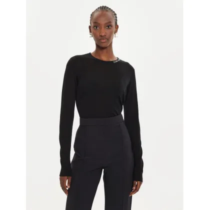 Zdjęcie Elisabetta Franchi Bluzka MK-24S-47E2-V280 Czarny Regular Fit