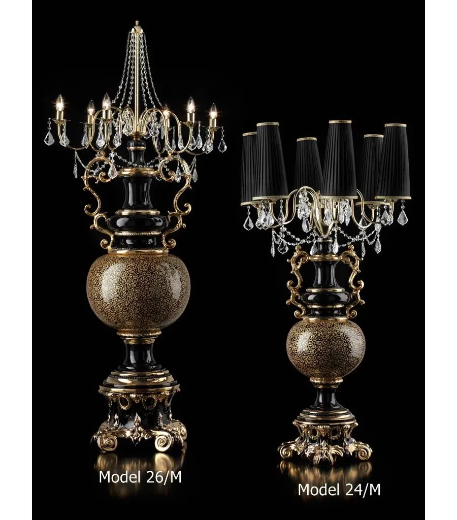 obrazek 1 Przepiękne ceramiczne lampy do dekoracyjnych wnętrz 140cm, 190cm