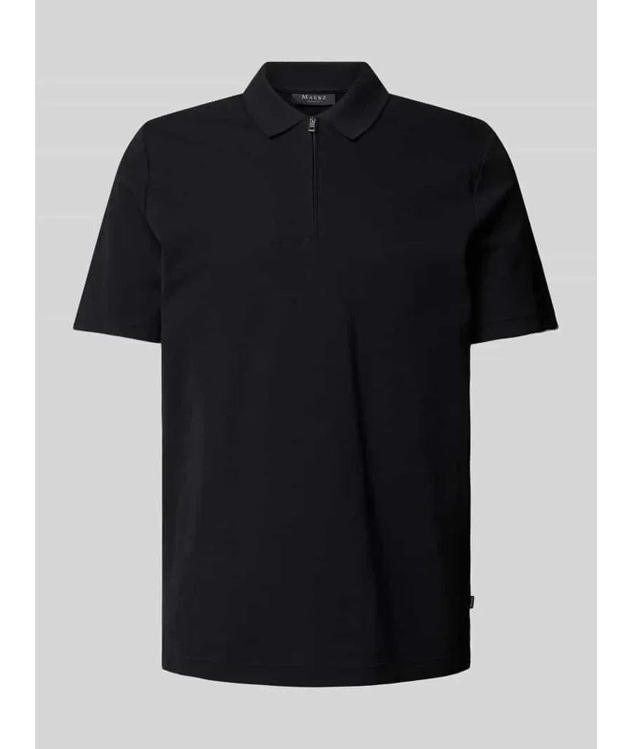 obrazek 1 Koszulka polo o kroju regular fit z krótkim zamkiem błyskawicznym