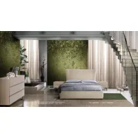 Zdjęcie Włoskie łóżko z pikowanym zagłówkiem 160 x 200cm- Casa + 39