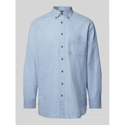 Zdjęcie Koszula casualowa o kroju regular fit z kołnierzykiem typu button down