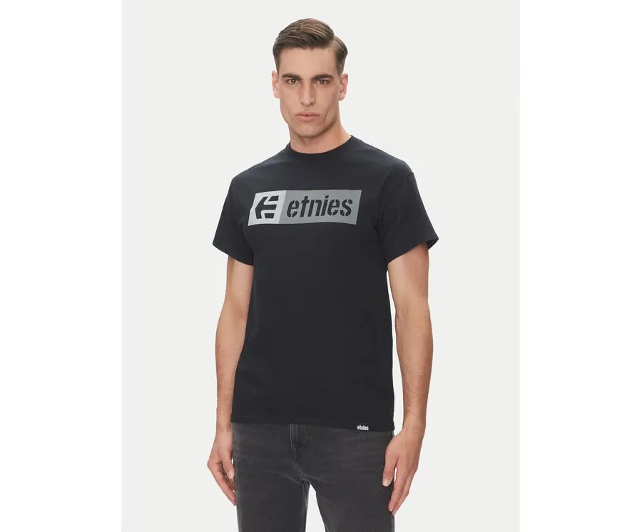 obrazek 1 Etnies T-Shirt New Box 4130002282 Czarny Regular Fit